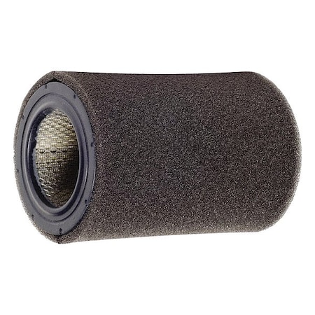 Inlet Vacuum Filter, Heavy Duty, 2 1/2 in MPT Male Inlet, 10 Micron, Screw On MPN:AJ126G