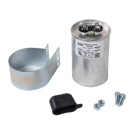 Capacitor Replacement Kit, Clamps and Cover, For Air Compressors, 8 Pieces, 4.5 in OAL MPN:K1029