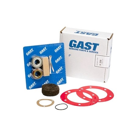 Air Motor Repair Kit for Gast 6AM-FRV-62 and 6AM-NRV-63 MPN:K208