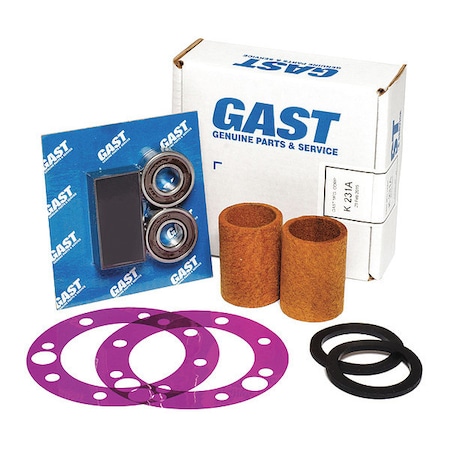 Oil-Less Service Kit, Gast Compatible MPN:K231A