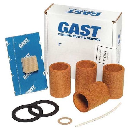 Service Kit for Gast 0323-V4-SG588DX and 0523-V4-SG588DX Pumps MPN:K556A
