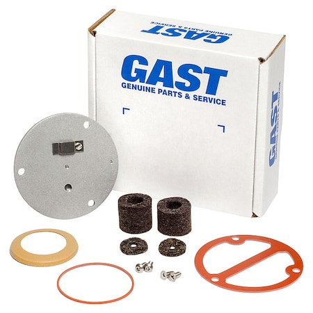 Service Kit for Gast Reciprocating Compressors, RAA/ROA/SAA/SOA Series, 10-Piece MPN:K757
