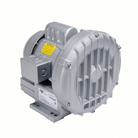 Regenerative Blower, 1/2 hp, 43 in Hg MPN:R3105NX