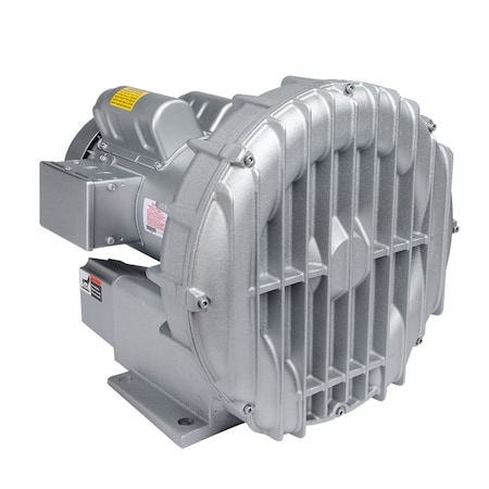 Regenerative Blower, 2 1/2 hp, 65 in Hg MPN:R5325A-2