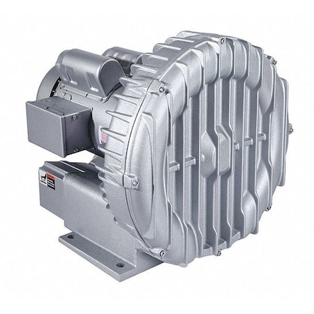 Regenerative Blower, 3 1/2 hp, 80 in Hg MPN:R6335A-2