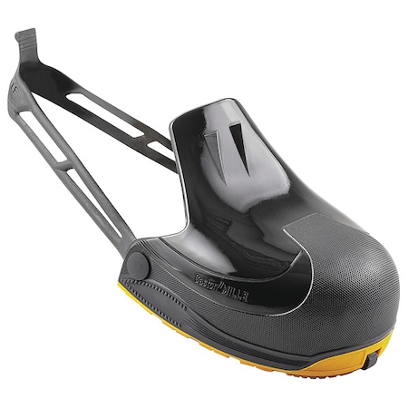 Overshoes, Composite Toe, 1 1/2 in Height, Slip On Closure, Slip Resistant Sole, Black, S MPN:MLPC-S