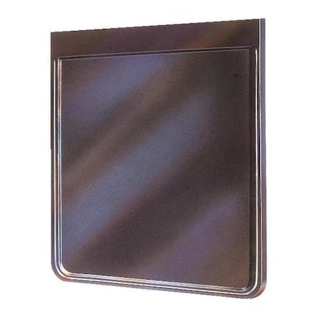 Splash Guard, 26 in X 24 in, Rubber, Black MPN:90335