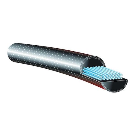 Round Belt, Black, L 465 in MPN:9 X 465 RE BELT