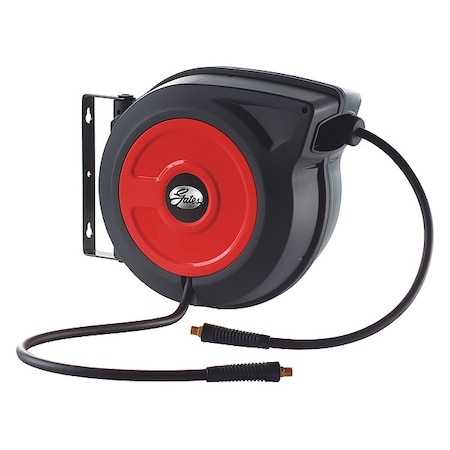 Air Hose Reel, Retractable, 3/8