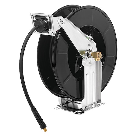 Air Hose Reel, Steel, 1/2