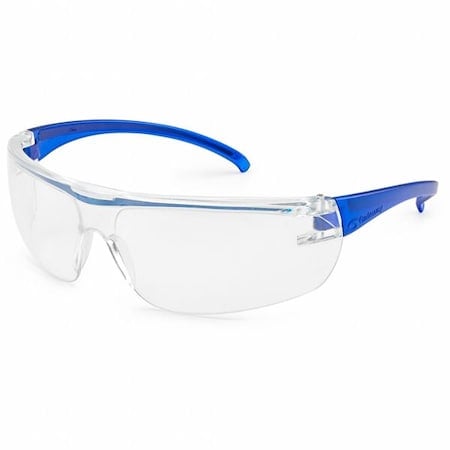 SteelyBlues™, Safety Glasses, Anti-Fog & Anti-Scratch, Clear Lens, Clear Frame, Frameless MPN:29MDX9