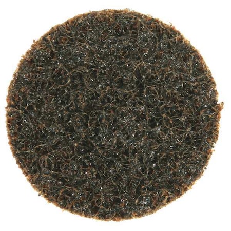 Quick Change Sanding Disc, 3 in Dia, Non-Vacuum, Non-Woven, 50 Grit, Non-Woven Type MPN:8298035