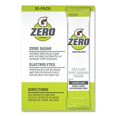Gzero 16.9OZ Powder Stick Lemon-Lime 12/10CT MPN:05023