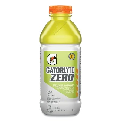 Gatorlyte Zero 20OZ Lemon Lime 12/Ct MPN:05286