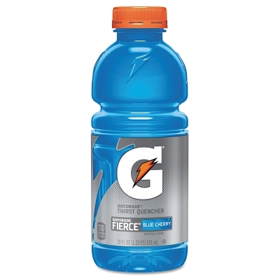 20OZ Gatorade Ready To Drink Fierce Blue Cherry MPN:10412