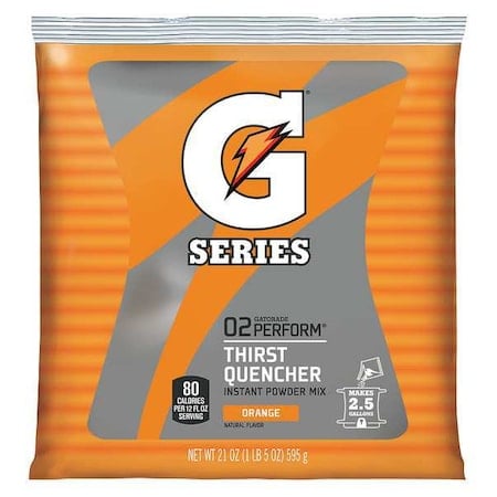 Sports Drink Mix Powder 21 oz., Orange MPN:03970