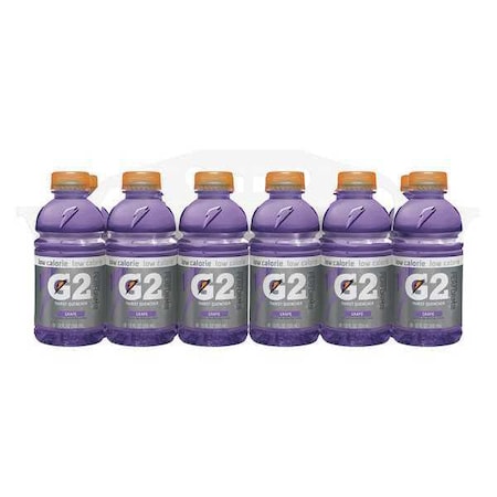 G2, Low Calorie Sports Drink, 12 oz ready to drink, Grape, PK24 MPN:10052000122036