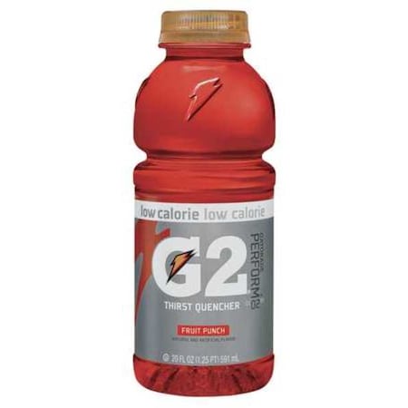 G2, Low Calorie Sports Drink, 20 oz ready to drink, Fruit Punch, PK24 MPN:20405