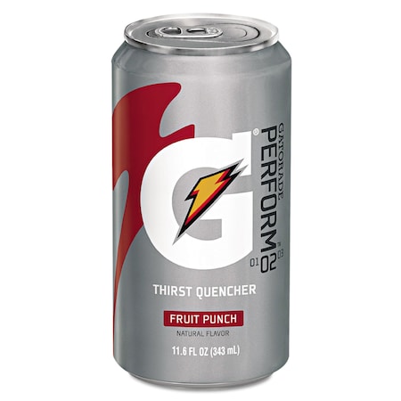 Thirst Quencher Can, Fruit Punch, 11.6oz Can, PK24 MPN:30903