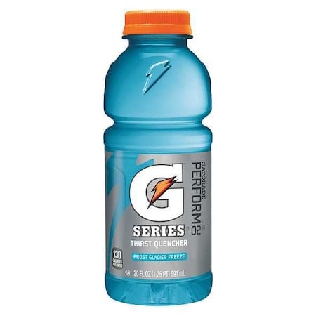 G Series Sports Drink, 20 oz ready to drink, Glacier Freeze, PK24 MPN:32486