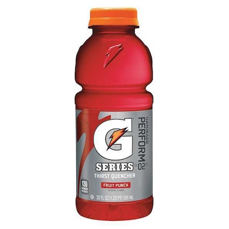 Sports Drink Fruit Punch 20 oz., PK24 MPN:32866