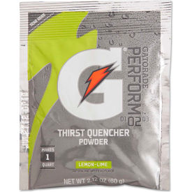 Gatorade® Instant Powder Lemon Lime 2.12 oz 144/Carton 03928