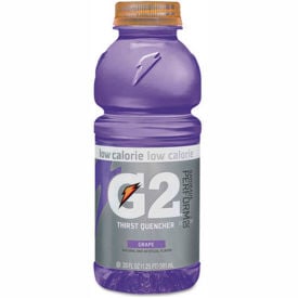 Gatorade® G2™ Low-Calorie Thirst Quencher Grape 20 oz. 24/Carton 20406