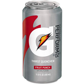Gatorade® Can Fruit Punch Electrolyte Drink 11.6 oz. 24/Carton 30903