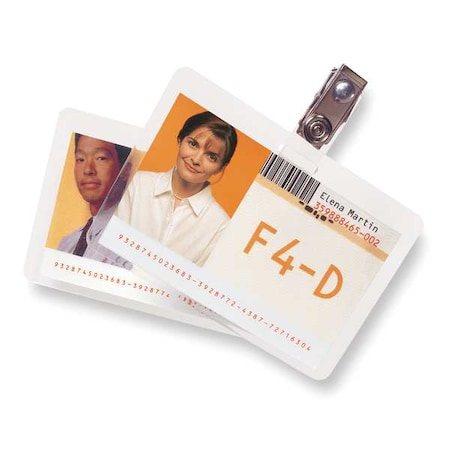 Laminating Pouches W/Clips, PK25 MPN:3202011CF