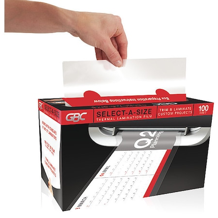 Select-A-Size Lamination, 100 ft. Roll MPN:39069