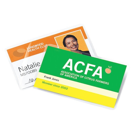 Pouch, Laminate, Bsncrd, 7Mil, PK100 MPN:GBC3300371