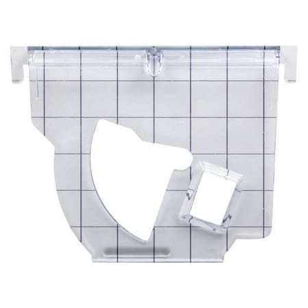 Ice Crusher Housing, Clear, Plastic, 5/8