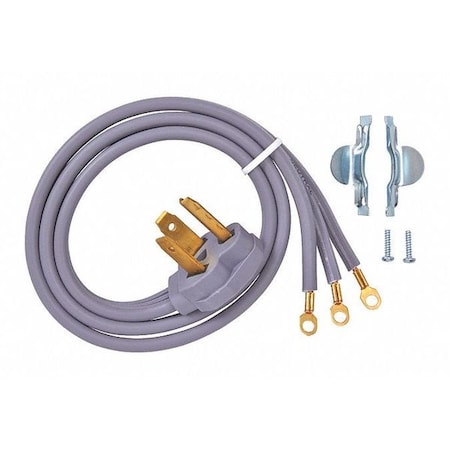 Three Wire Dryer Cord, 4 ft., 30A MPN:WX09X10002