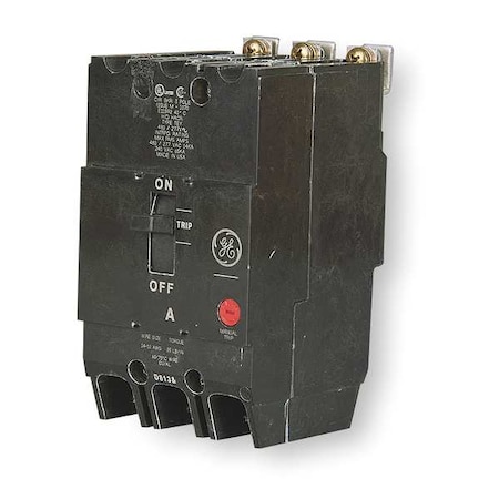 Molded Case Circuit Breaker, TEY Series, 30A, 3 Pole, 277/480V AC, 14kA at 277/480V AC MPN:TEY330