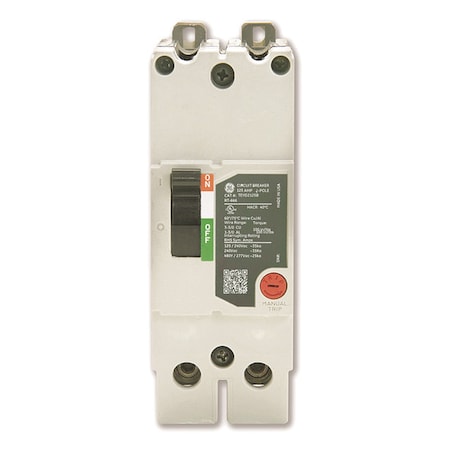 Molded Case Circuit Breaker, TEYD Series, 15A, 2 Pole, 277/480V AC, 25kA at 277/480V AC MPN:TEYD2015B