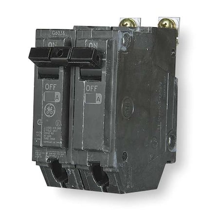 Miniature Circuit Breaker, THHQB Series, 60A, 2 Pole, 120/240V AC, 22kA at 120/240V AC MPN:THHQB2160