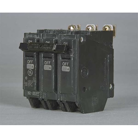 Miniature Circuit Breaker, THHQB Series, 20A, 3 Pole, 240V AC, 22kA at 240V AC MPN:THHQB32020