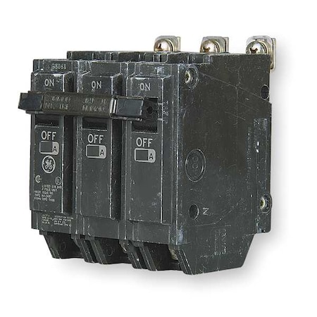 Miniature Circuit Breaker, THQB Series, 30A, 3 Pole, 240V AC, 10kA at 240V AC MPN:THQB32030