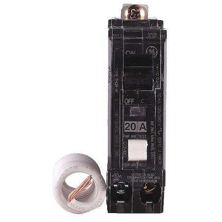 Molded Case Circuit Breaker, THQL Series, 15A, 1 Pole, 120/240V AC, 10kA at 120/240V AC MPN:THQL1115AF2