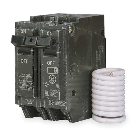 Molded Case Circuit Breaker, THQL Series, 15A, 2 Pole, 120/240V AC, 10kA at 120/240V AC MPN:THQL21WY15