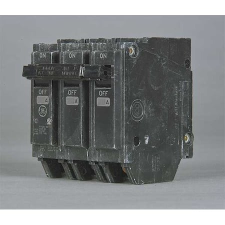 Molded Case Circuit Breaker, THQL Series, 15A, 3 Pole, 240V AC, 10kA at 240V AC MPN:THQL32015