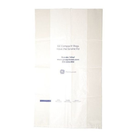 Trash Bags, Wht, PK12 MPN:WC60X5015