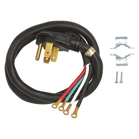 Range Cord, 4 ft., 50A, 4 Wire MPN:WX09X10037