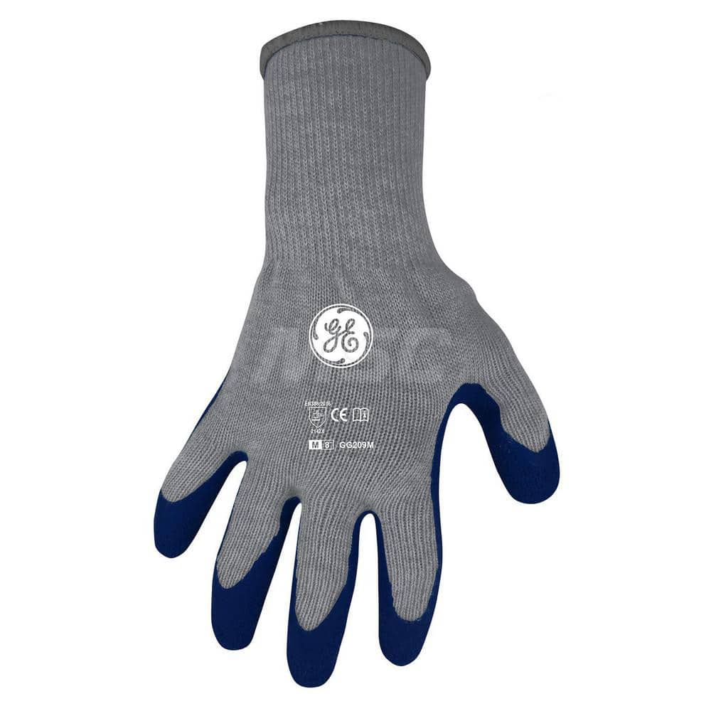 General Purpose Work Gloves: Large, Latex Coated, Latex MPN:GG209LC