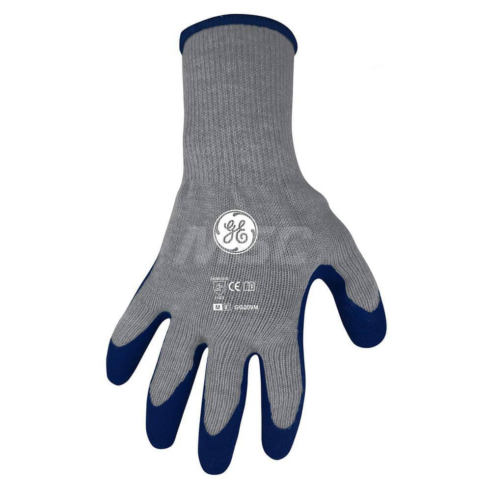 General Purpose Work Gloves: Medium, Latex Coated, Latex MPN:GG209MC