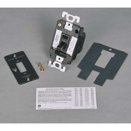 Manual Motor Starter, 2 P, 1 Phase, Toggle, 16 A MPN:CR101H