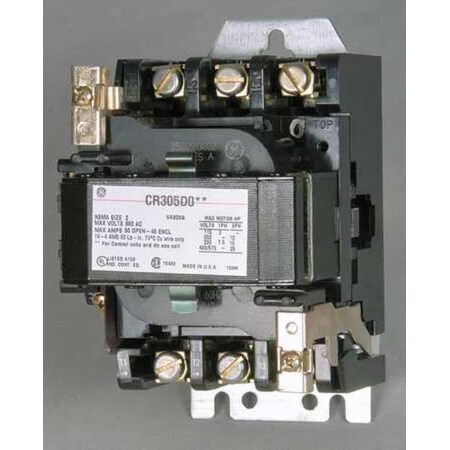 240VAC Non-Reversing Magnetic Contactor 3P 18A NEMA 0 MPN:CR305B003