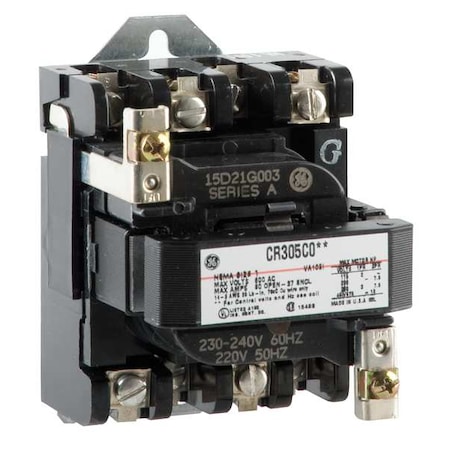 240VAC Non-Reversing Magnetic Contactor 3P 27A NEMA 1 MPN:CR305C003