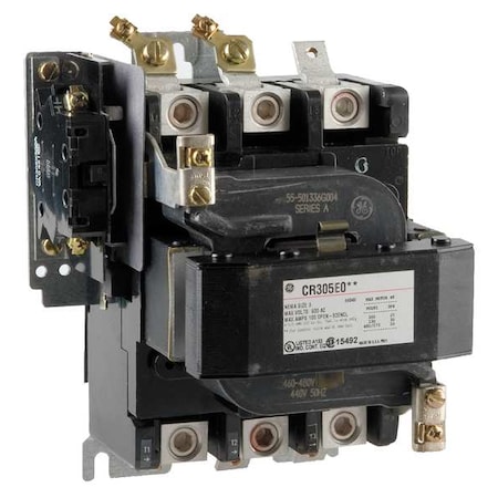 480VAC Non-Reversing Magnetic Contactor 3P 90A NEMA 3 MPN:CR305E004