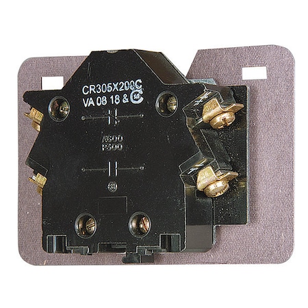 Auxiliary Contact Block, 1NO/1NC, 10 A MPN:CR305X200C